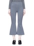 Main View - Click To Enlarge - STELLA MCCARTNEY - 'Strong Lines' knit cropped flared pants