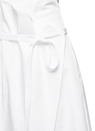 Detail View - Click To Enlarge - PORTS 1961 - Layered front wide leg pants