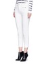 Front View - Click To Enlarge - J BRAND - 'Talon' zip pocket cropped skinny pants