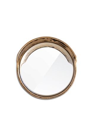 Main View - Click To Enlarge - SELETTI - Focalize the Gold Edition convex mirror