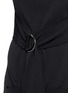 Detail View - Click To Enlarge - ERIKA CAVALLINI - Split side buckle knit top