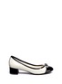 Main View - Click To Enlarge - COLE HAAN - 'Kelsey' bow waterproof leather pumps