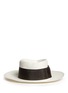 Main View - Click To Enlarge - SENSI STUDIO - Origami bow straw boater hat