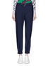 Main View - Click To Enlarge - KENZO - Belted fluid twill pants