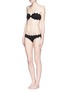 Figure View - Click To Enlarge - MARYSIA - 'Honolulu' ruched zigzag bikini top