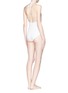 Back View - Click To Enlarge - MARYSIA - 'Mott' halter scallop maillot swimsuit