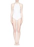 Main View - Click To Enlarge - MARYSIA - 'Mott' halter scallop maillot swimsuit