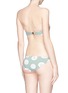 Back View - Click To Enlarge - MARYSIA - 'I Heart Antibes' polka dot scalloped bandeau top