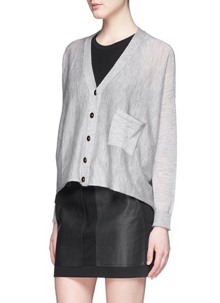 Front View - Click To Enlarge - RAG & BONE - 'Serena' cashmere cardigan