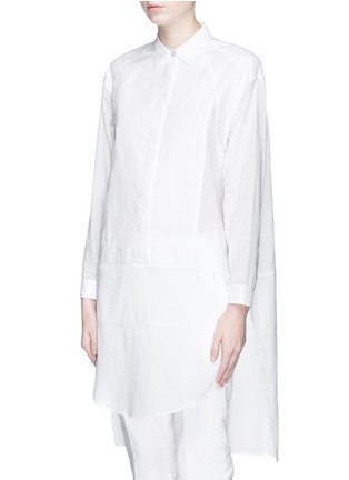 Front View - Click To Enlarge - RAG & BONE - 'Axis' cotton voile tunic