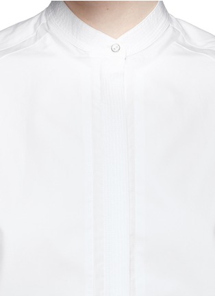 Detail View - Click To Enlarge - RAG & BONE - 'Lily' patched poplin shirt