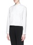 Front View - Click To Enlarge - RAG & BONE - 'Lily' patched poplin shirt