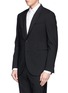 Front View - Click To Enlarge - NEIL BARRETT - Virgin wool blend suit