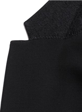 Detail View - Click To Enlarge - GIVENCHY - Wool blend hopsack suit