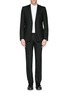 Main View - Click To Enlarge - GIVENCHY - Wool blend hopsack suit
