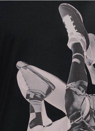 Detail View - Click To Enlarge - GIVENCHY - Basketball player print T-shirt