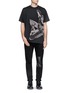 Figure View - Click To Enlarge - GIVENCHY - Basketball player print T-shirt