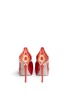 Back View - Click To Enlarge - SERGIO ROSSI - Butterfly plaque platform pumps
