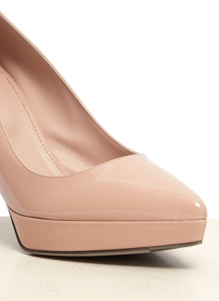 Detail View - Click To Enlarge - SERGIO ROSSI - Pointed-toe patent-leather pumps