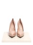 Figure View - Click To Enlarge - SERGIO ROSSI - Pointed-toe patent-leather pumps