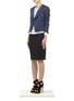 Figure View - Click To Enlarge - ST. JOHN - Piqué-knit pencil skirt