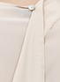 Detail View - Click To Enlarge - ST. JOHN - Stretch-silk detachable scarf blouse