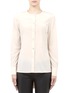 Main View - Click To Enlarge - ST. JOHN - Stretch-silk detachable scarf blouse