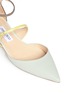 Detail View - Click To Enlarge - JIMMY CHOO - 'Terry' double-strap point toe flats