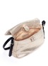 Detail View - Click To Enlarge - JIMMY CHOO - Becka small cracked metallic leather bag