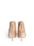 Back View - Click To Enlarge - SAM EDELMAN - Ellie suede caged sandals