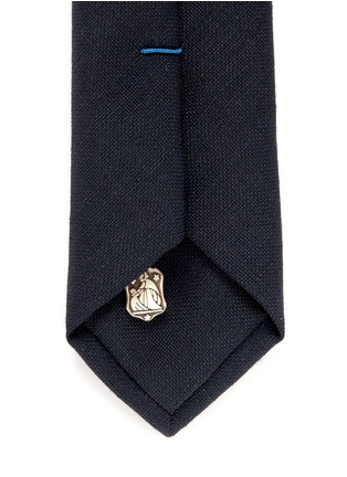 Detail View - Click To Enlarge - LANVIN - Wool-mohair skinny tie