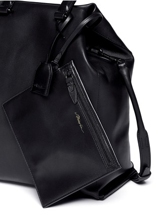 Detail View - Click To Enlarge - 3.1 PHILLIP LIM - 'Wednesday' trapezoid leather tote