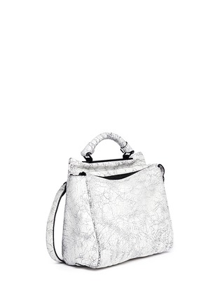 Detail View - Click To Enlarge - 3.1 PHILLIP LIM - Ryder small cracked paint leather satchel
