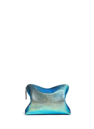 Main View - Click To Enlarge - 3.1 PHILLIP LIM - 31 Minute iridescent foil leather clutch