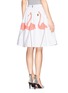 Back View - Click To Enlarge - ALICE & OLIVIA - Hale midlength puff skirt 