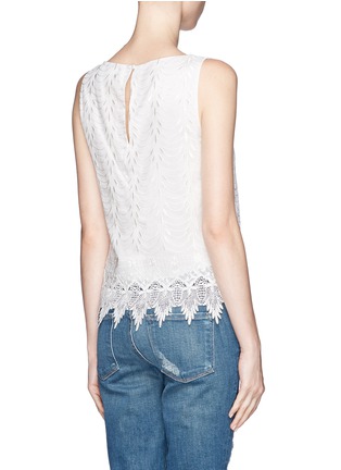 Back View - Click To Enlarge - ALICE & OLIVIA - Anya embroidered blouse