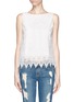 Main View - Click To Enlarge - ALICE & OLIVIA - Anya embroidered blouse
