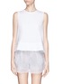 Main View - Click To Enlarge - THEORY - 'Dayne' crop sleeveless top