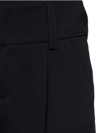 Detail View - Click To Enlarge - ALICE & OLIVIA - 'Oliver' wide waistband carrot pants