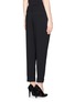Back View - Click To Enlarge - ALICE & OLIVIA - 'Oliver' wide waistband carrot pants