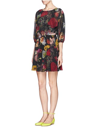 Figure View - Click To Enlarge - ALICE & OLIVIA - 'Andie' floral print dress