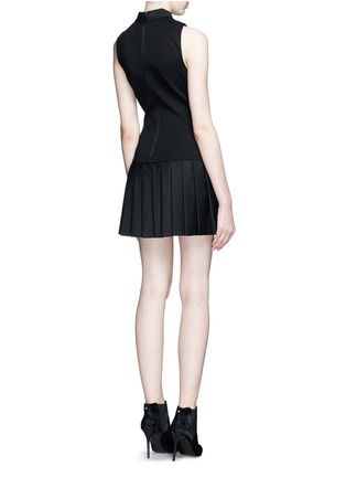 Back View - Click To Enlarge - ALICE & OLIVIA - Pleat shirt dress 