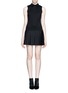Main View - Click To Enlarge - ALICE & OLIVIA - Pleat shirt dress 
