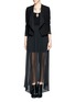 Figure View - Click To Enlarge - ALICE & OLIVIA - 'Oliver' drape blazer