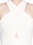 Detail View - Click To Enlarge - ALICE & OLIVIA - Jaelyn Halter neck maxi dress