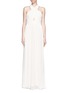 Main View - Click To Enlarge - ALICE & OLIVIA - Jaelyn Halter neck maxi dress