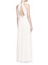 Figure View - Click To Enlarge - ALICE & OLIVIA - Jaelyn Halter neck maxi dress