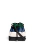 Main View - Click To Enlarge - PROENZA SCHOULER - Medium colourblock suede and leather bucket bag