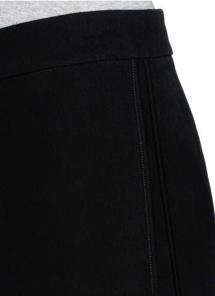 Detail View - Click To Enlarge - THEORY - 'Nadrea' tuxedo georgette shorts