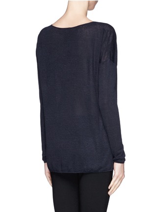 Back View - Click To Enlarge - THEORY - 'Larlissa' V-neck sweater